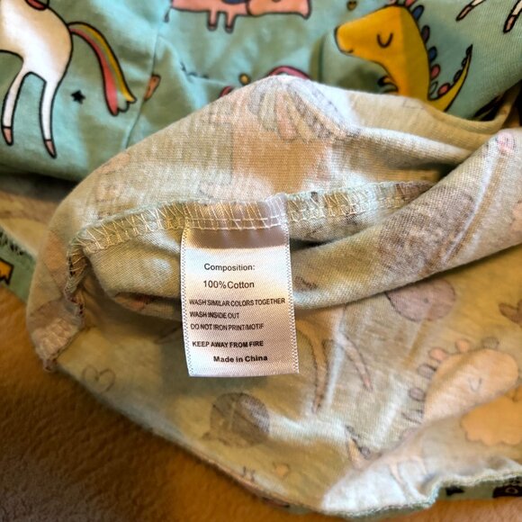 Hanna Andersson Hot Air Balloon Dress + Dino Unicorn Dress Bundle | 3T | 100% Co - Picture 8 of 11